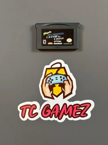 The Muppets Spy Muppets: Licence to Croak Nintendo GBA Gameboy Advance