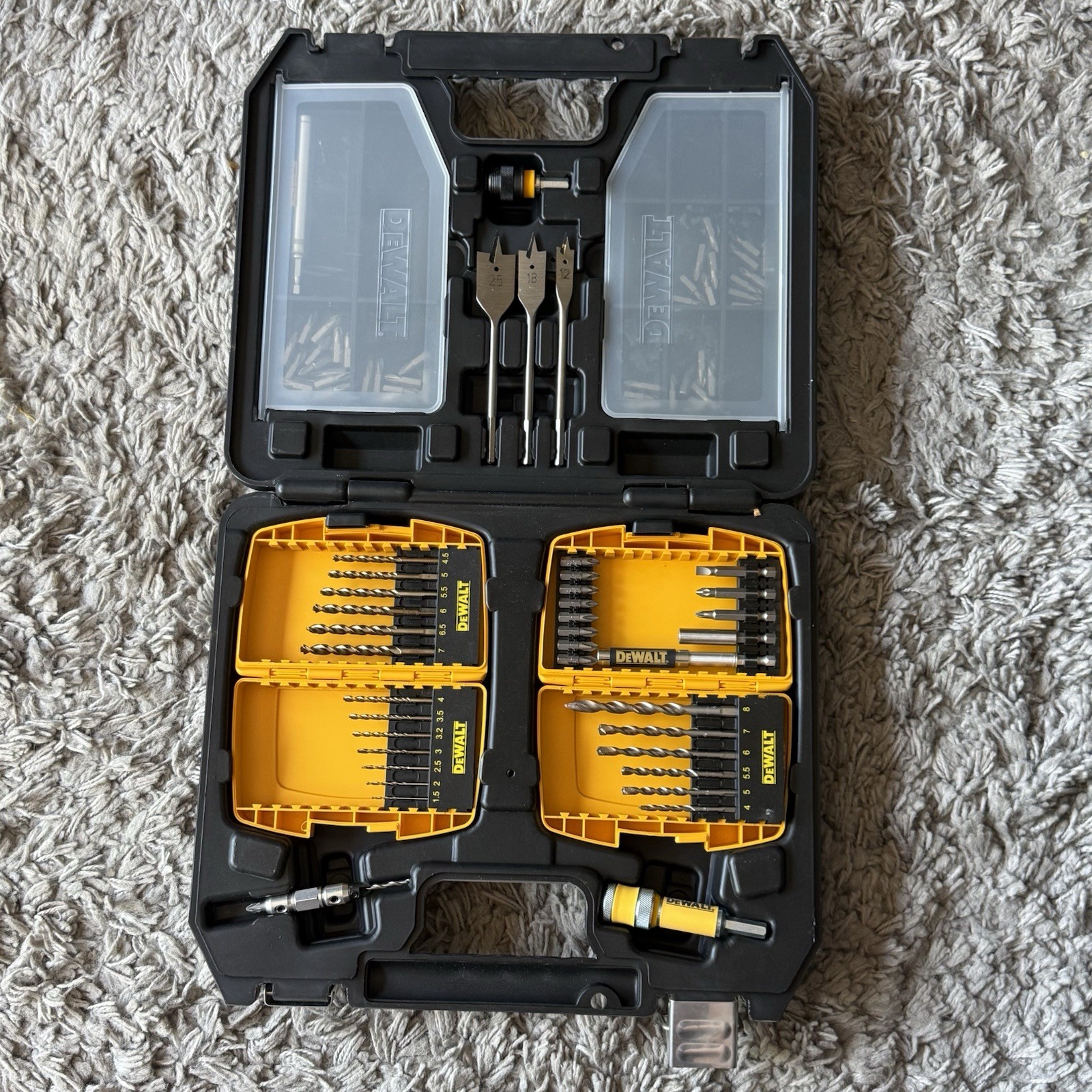 Dewalt Drill Bit Set With Case