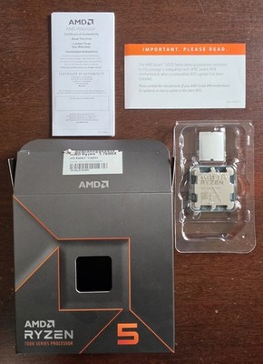 AMD Ryzen 5 7600X 7000 Series 6-Core 12-Thread w/ Radeon Graphics AM5