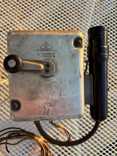 Luftwaffe Junkers Heinkel Flugzeug Bordlampe selten Bordinstrument