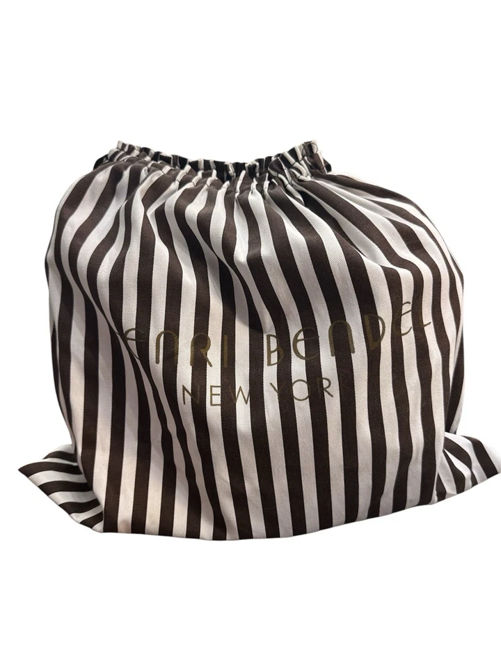 BOLSO DE MANO HENRI BENDEL CUERO ROJO VERDADERO CUBO ÚNICO Foto 4 de 4