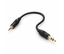 2.5mm to 3.5mm Audio Cable 20cm for Sennheiser Momentum 4 3 HD 450BT 4.50 BTNC