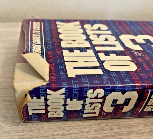 The Book Of List #3 By Amy Wallace, David W, Irving Wallace 1983 - Picture 3 of 11