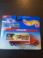 Vintage Hot Wheels Haulers McDonald’s - Very Big Mac Die-Cast Truck  1996 