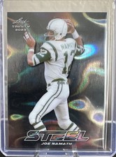 2023 Leaf Trinity - Joe Namath Steel Silver Lava MINT🔥🔥🔥