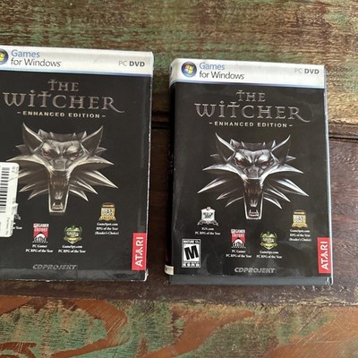 The Witcher Enhanced Edition for PC 5 Disc CIB with map, Soundtrack,