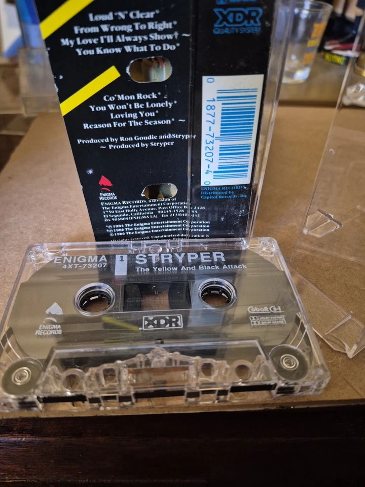 STRYPER, CASSETTE LOT!, TOGETHER AS ONE, YELLOW & BLACK ATTACK, TO HELL WITH... - Image 4 of 4