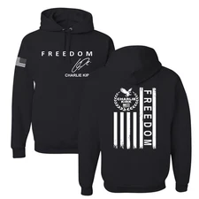 Charlie Kirk Freedom Unisex Hoodie Sweatshirt