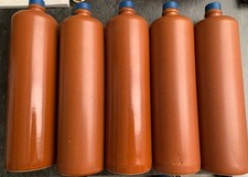 1 Liter Tonflaschen - mit Verschluss 