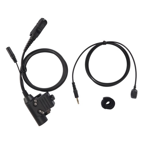 Adapter PTT Tylny klips Walkie Talkie Zestaw słuchawkowy Adapter do Xir P6600 P6 CB - Zdjęcie 8 z 22