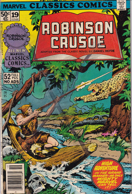 Marvel Classic Comics Robinson Crusoe #19 1977 Marvel Comics