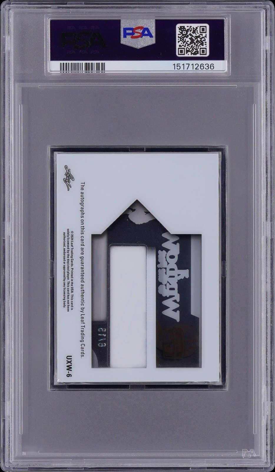 2024 Leaf Ultimate Sports Signature Peyton Manning/Archie Manning Dual Auto 6/15 view 3