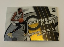 2021-22 Optic Express Lane #25 Kevin Durant Insert chrome Pack Fresh Mint