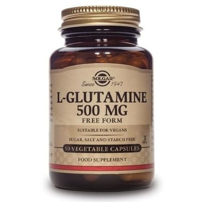 L-Glutamin 500 mg 50 pflanzliche Kapseln Solgar