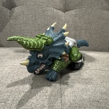 HEAD STRIKE SPIKE EXTREME DINOSAURS DINO VISION DINOVISION 1997 MATTEL W/ Helmet