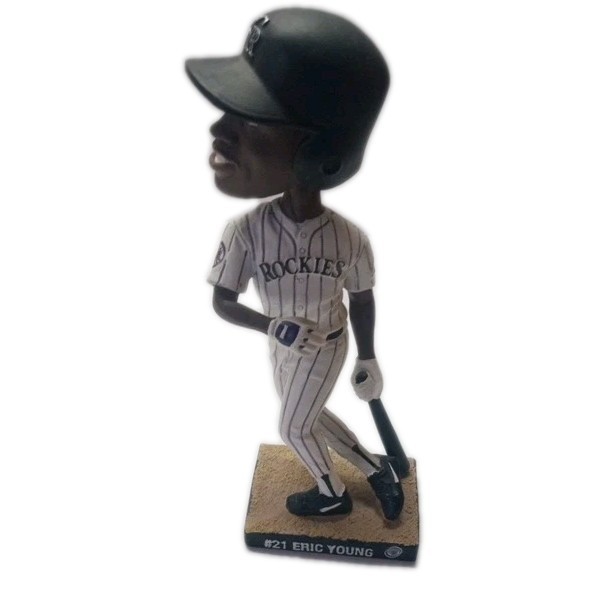 Colorado Rockies MLB Bobblehead Eric Young #21 - 20th Anniversary season