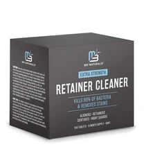 Retainer and Denture Cleansers 240 Tablets Removes Bad Odors Discoloration Stain