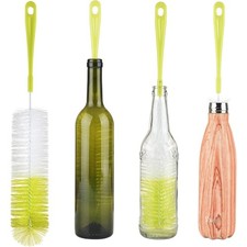 Long Bottle Brush Cleaner for Wine Beer Sports Water Bottles Hummingbird