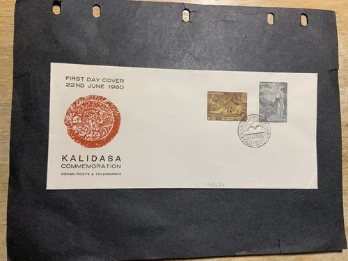 India 1960 FDC 1st day cover Kalidasa