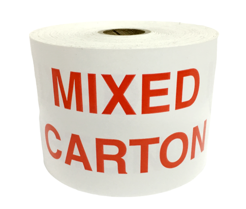 3X5, MIXED CARTON, 500 labels per roll, 1-12 Rolls - 第 1/3 張圖片