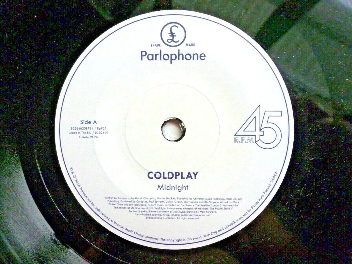 Coldplay 7インチレコード 2枚セット Coldplay 7