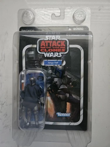 Jango Fett Vintage Collection VC34 MOC UNPUNCHED comes with case