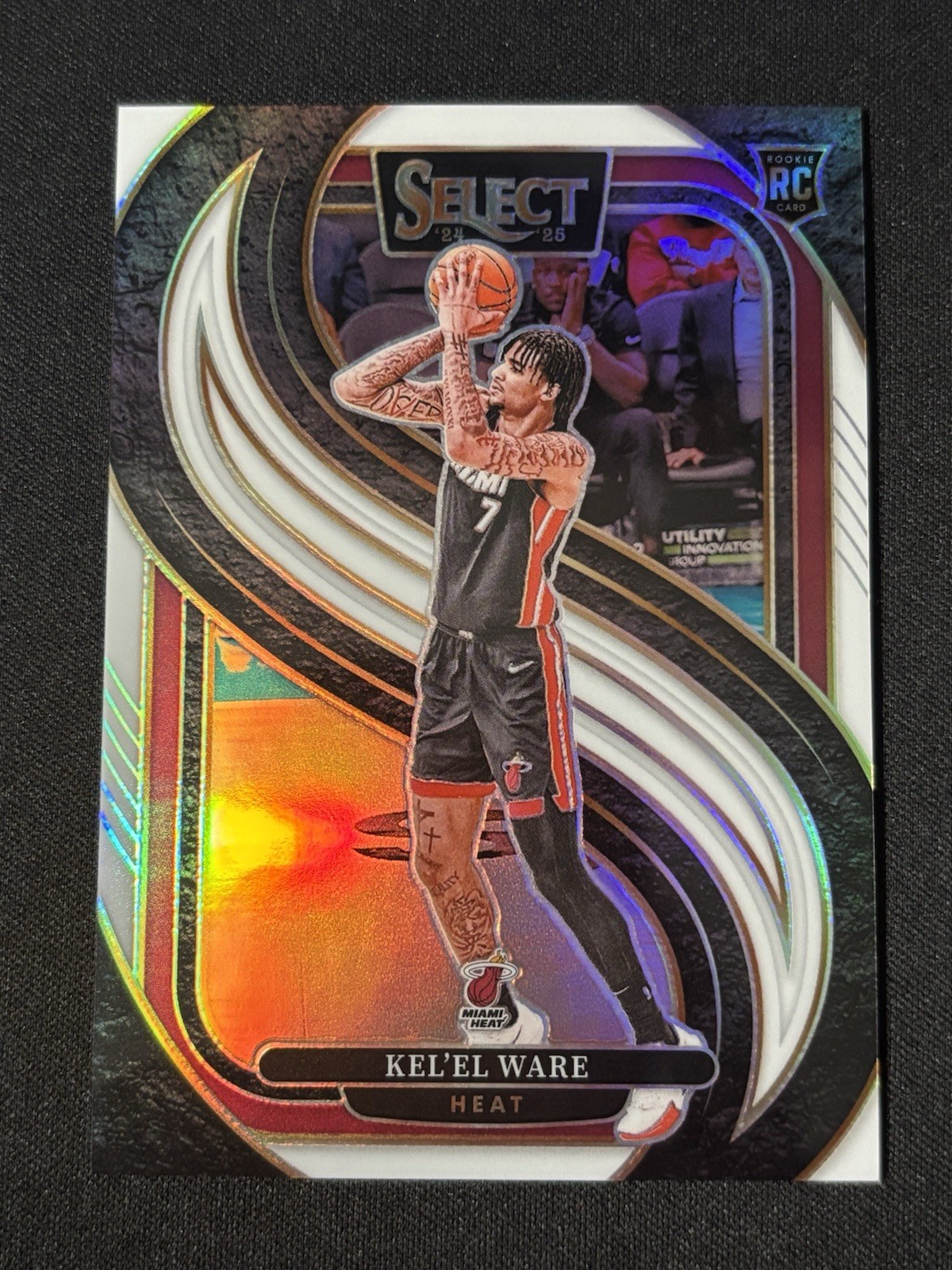 Kel'el Ware 2024-25 Panini Select Premier Level White Prizm /149