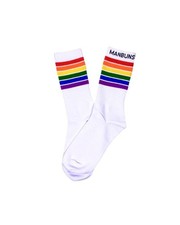Pride Stripes LGBTQ Festival Unisex Crew Socks