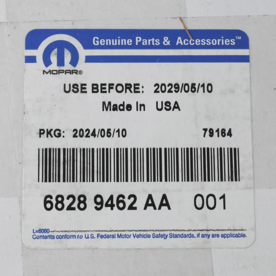 KIT PASTILLAS FRENO DISCO 15-25 RAM PROMASTER 1500 2500 3500 GENUINO MOPAR 68289462AA Foto 4 de 4