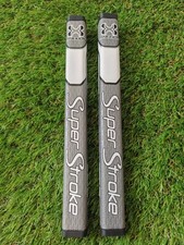 New GENUINE SuperStroke Pistol GT 1.0 Traxion GREY Putter Golf Grip FREE TAPE