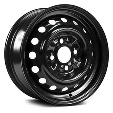 Rt 13 Steel Wheel 4 Lug X99108n Wheels 13x5 40 4x100 Black Rims Set Of 4