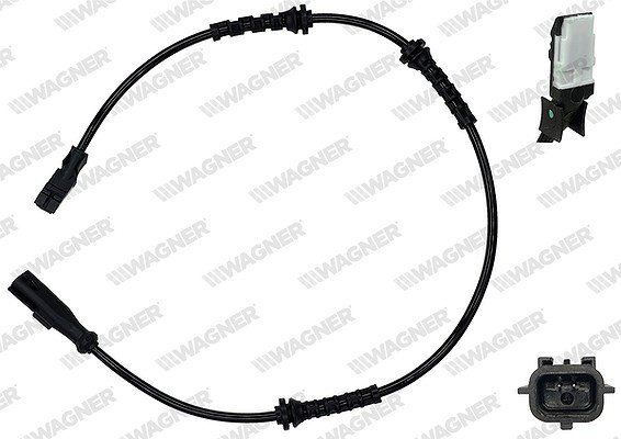 Wagner Sensor, Raddrehzahl Vorderachse U.A. FüR Dacia, Renault-image
