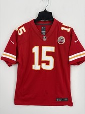 Nike On Field Patrick Mahomes NFL Kansas City Chiefs Jersey 15 Red, Youth XL
