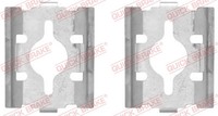 ZubehöRkit, Scheibenbremsbelag Quick Brake 109-1600 FüR Peugeot Fiat CitroËN