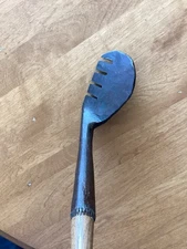 Antique Hickory Wood Shaft Replica Rake Iron Golf Club