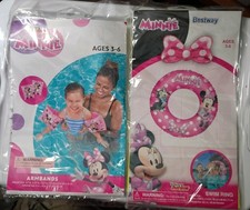 Minnie Mouse Inflatable Armband Floaties Swim Tube - For Ages 3-6