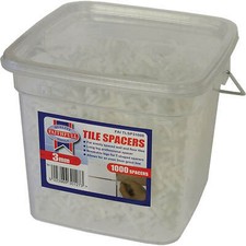 Image of Faithfull Wall Tile Spacers 3mm Pack of 1000