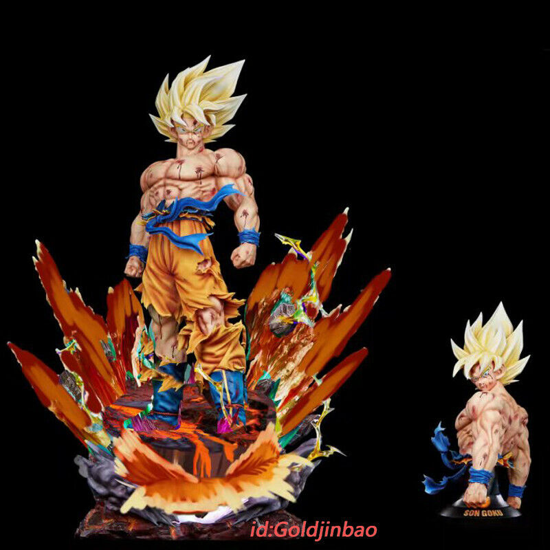 FC Studios Dragon Ball Escala 1/6 Super Saiyan Son Goku Modelo de Resina  Pre-pedido Led | eBay