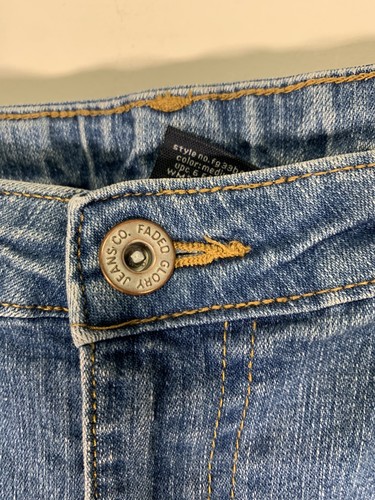 Faded Glory Blue Jeans Boys 16 Regular Medium Wash Demin Adjustable Waist Stretc - Picture 3 of 10