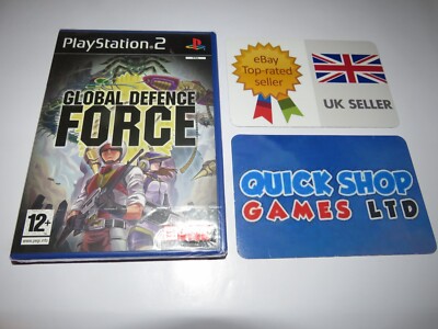 PS2 Global Defence Force UK PAL, New & Sony Factory Sealed
