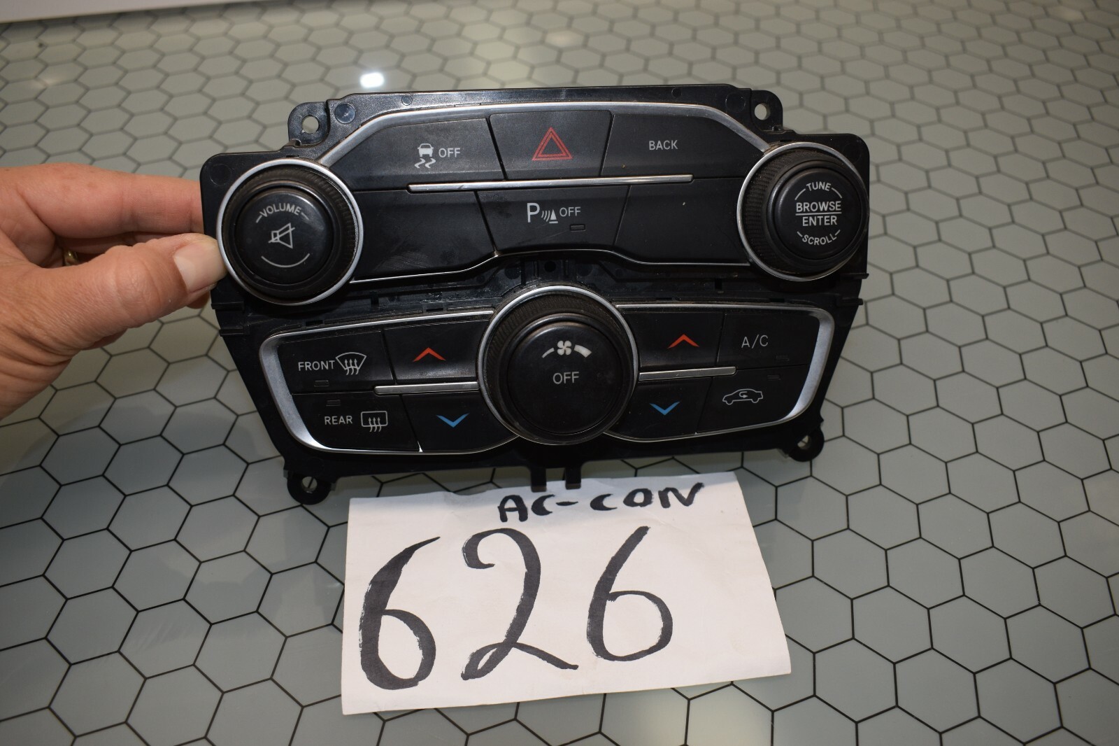 2015 2016 Dodge Charger AC and Heater Control Used Stock #626-AC