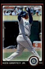 Ken Griffey Jr. Card 2010 Bowman Chrome Refractors #155