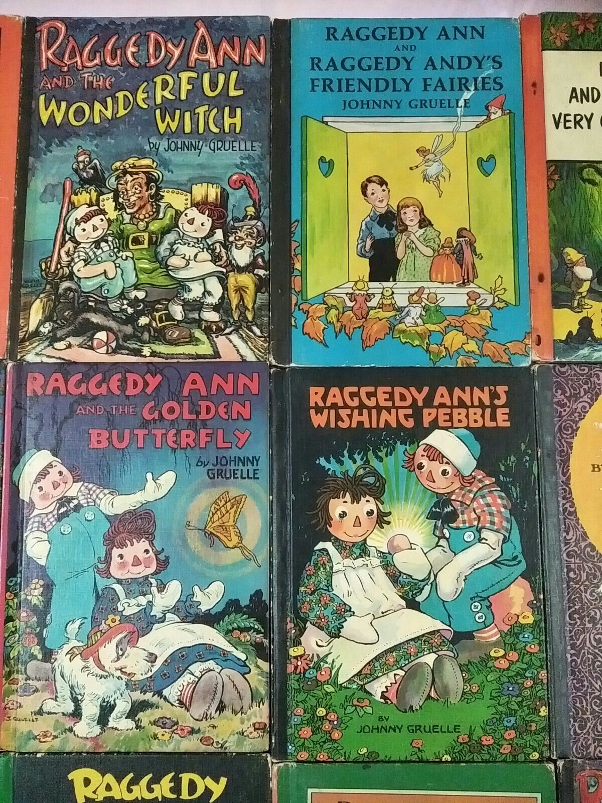Raggedy Ann & Raggedy Andy HC Vintage books 1960/1961 - Lot Of 17 Bulk ...