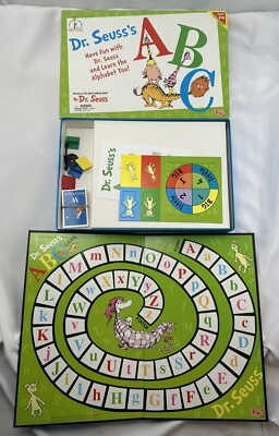 2000 Dr. Seuss's ABC Game by University Games New Old Stock FREE SHIPPING