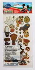 Disney Mickey Mouse Clubhouse Foil Metallic Scrapbooking Stickers EK Success