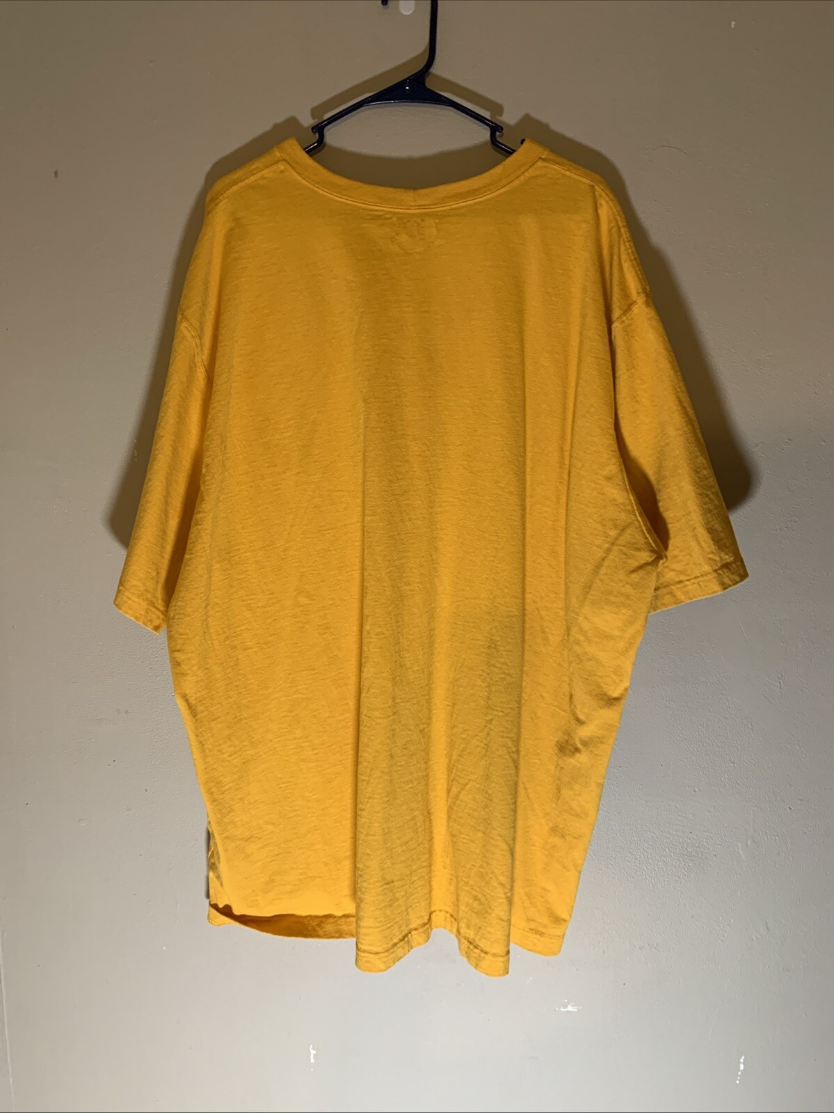 ALTRA Carhartt Camicia Uomo Grande Giallo Vestibilità Larga Tasca Pesante Abbigliamento da Lavoro 3XL