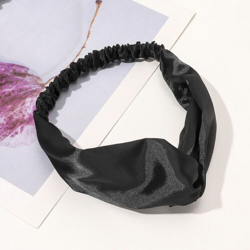 Women Twist Knot Headband Stretchy Wrap Turban Hair Band Hairband Sports Yoga - Picture 7 of 31