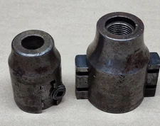 (2) Chicago Pneumatic Tool Co. # 0 & 00 Taper Drill Chucks Mill Lathe Holder Lot