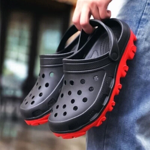 Men's Slip-On Garden Mules Clogs Sports Sandals Beach Water Slippers - Picture 18 of 33