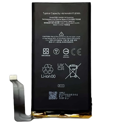 Wewnętrzny akumulator do Google Pixel 6 4614mAh GMSB3 BAQ Zamiennik - Zdjęcie 4 z 6